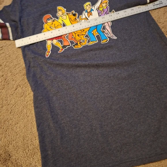 Scooby-Doo Men' s XS T-SHIRT/ gray with Scooby-Doo design - Picture 5 of 9